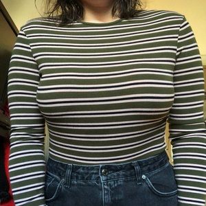 American apparel long sleeve body suit